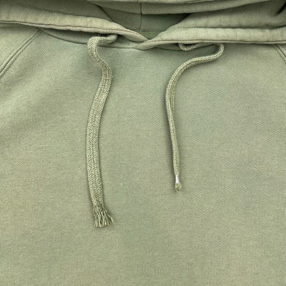 Richer Poorer Mens Green Pullover Kangaroo Pocket Hoodie Sweatshirt Large - Picture 6 of 10